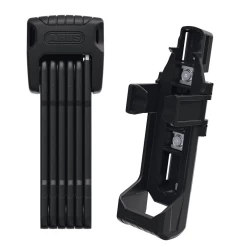 ABUS Bordo Granit 6500K/90 Faltbügelschloss 90 Cm Lang Schwarz Mit SH-Halter