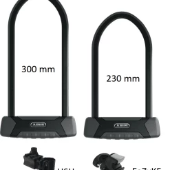 ABUS Granit X-Plus 540 Bügelschloss 13 Mm Starkem Vierkant Parabolbügel