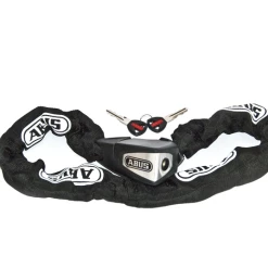 ABUS Ionus 8900/110 Kettenschloss Schwarz 110 Cm Lang 8 Mm Stark