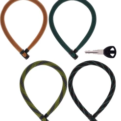 ABUS Ivera Chain 7210/85 Color Kettenschloss Mit Vierkantkette Und Buntem Mantel