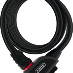 ABUS Phantom 8950/180 Spiralkabelschloss 180 Cm Lang Mit Halterung