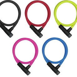 ABUS Primo 5412 Color Kabelschloss 85 Cm 12 Mm Stahlkabel