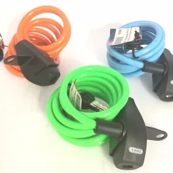 ABUS Spiralkabelschloss 490/150 LL Kids 150 Cm Mit Halter