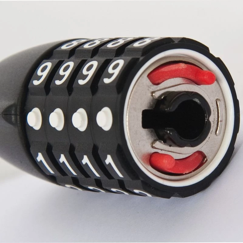 ABUS Steel-O-Flex Tresor 1360 Kabelschloss Mit Code 85cm Oder 110cm Lang â Bild 2