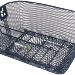 Basil Capri Gepäckträger-Korb Engmaschig Schwarz 31x35x18 Cm