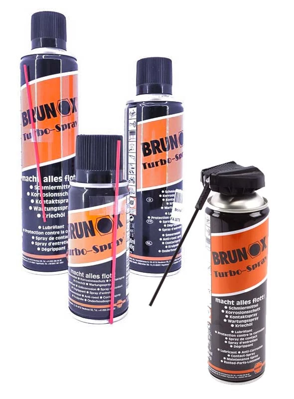 Brunox Turbo-Spray Schmiermittel Ohne Silikon, Teflon, Graphit