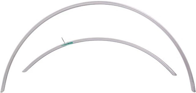 Curana C-Lite Schutzblech Set Silber 40mm Für 28"