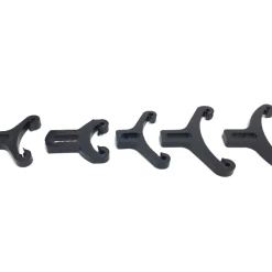 Curana Schiebelasche Kunststoff Schwarz