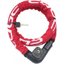EDGE Schlösser EDGE Citylock Panzerkabelschloss ø22, Länge 120 Cm Rot