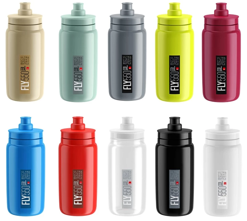 ELITE Fly 550 Ml Trinkflasche Besonders Leicht 54 G BPA-frei 74 Mm Durchmesser