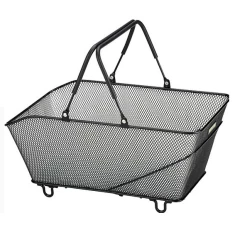 Racktime Bask-it Trunk Hinterrad-Korb 28L Mit Snap-it Systemadapter Schwarz