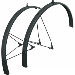 SKS Bluemels Style Schutzblechset 27.5/28/29 Zoll Schwarz Matt Mit Flexiblem Spoiler