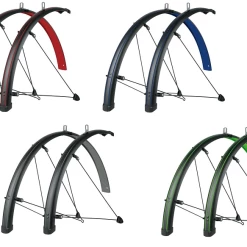 SKS Stingray Schutzblech-Set VR+HR 28" 45mm Zur Festmontage Verschiedene Farben