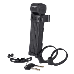 Trelock FS 380 TRIGO L Faltschloss 100 Cm Schwarz Inkl. Halterung